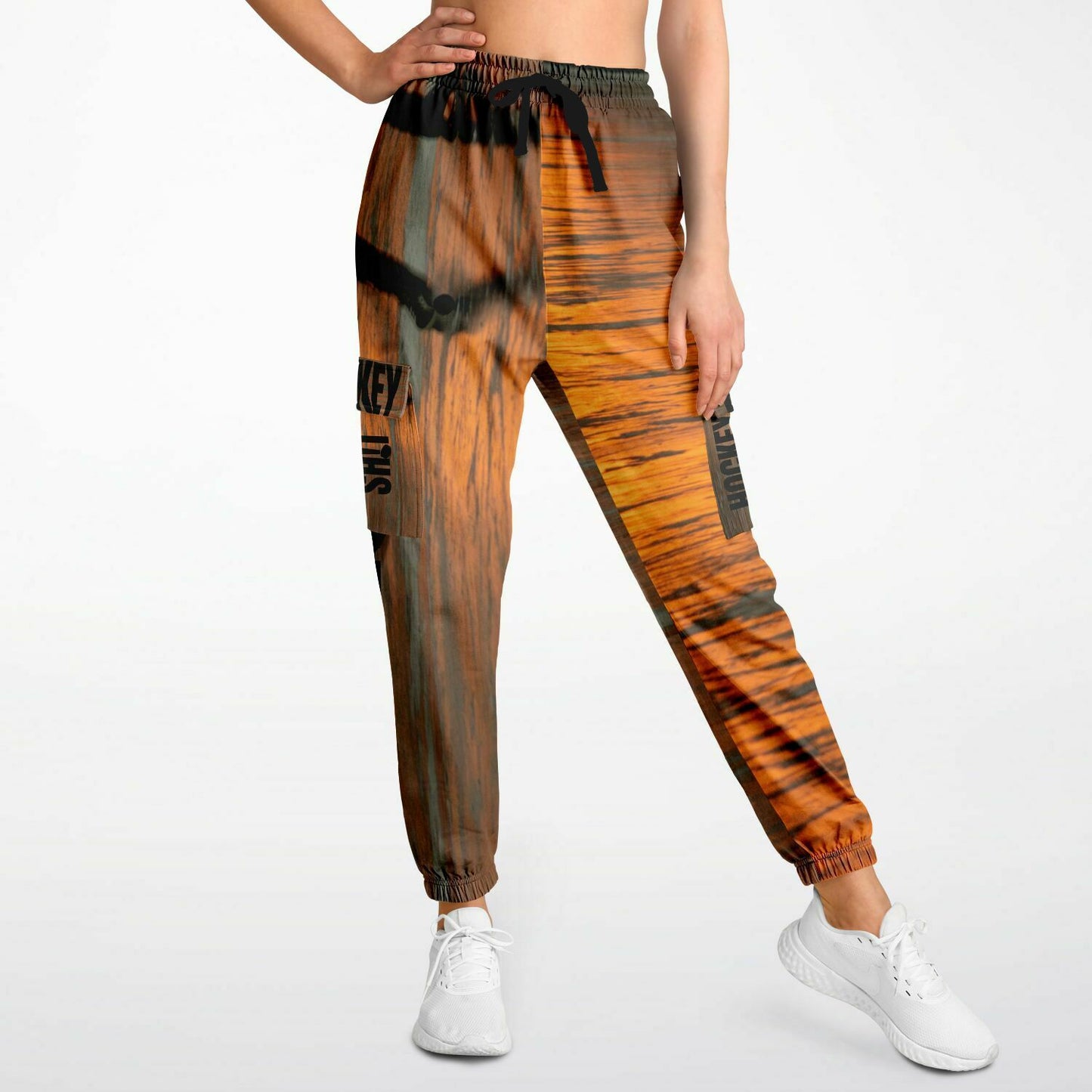 Sunset Puck Athletic Cargo Sweatpants - AOP