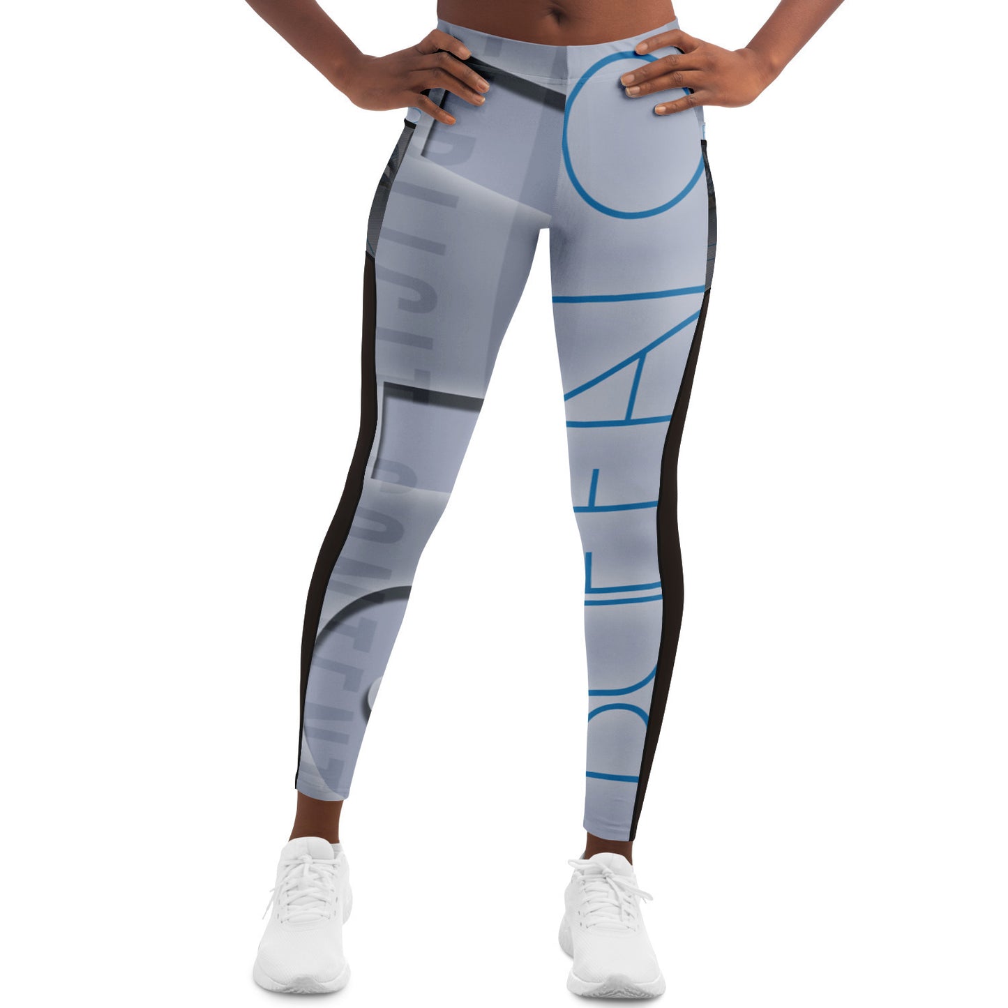 716 Mesh Pocket Legging - AOP