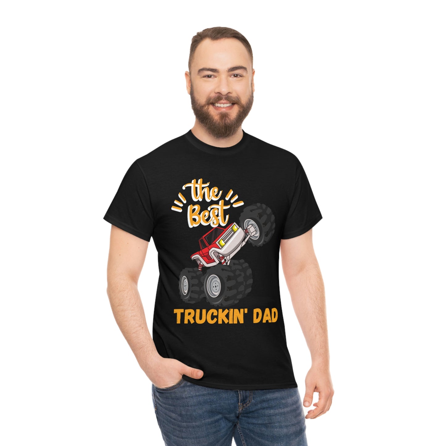 Wheelie Truckin' Dad Cotton Tee