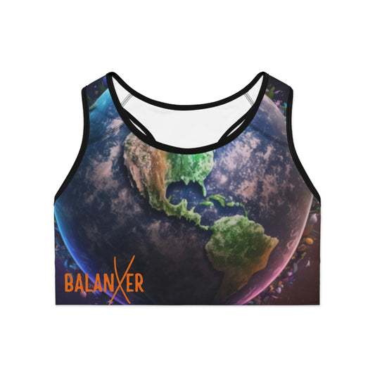 Balanxer Earth Sports Bra (AOP)