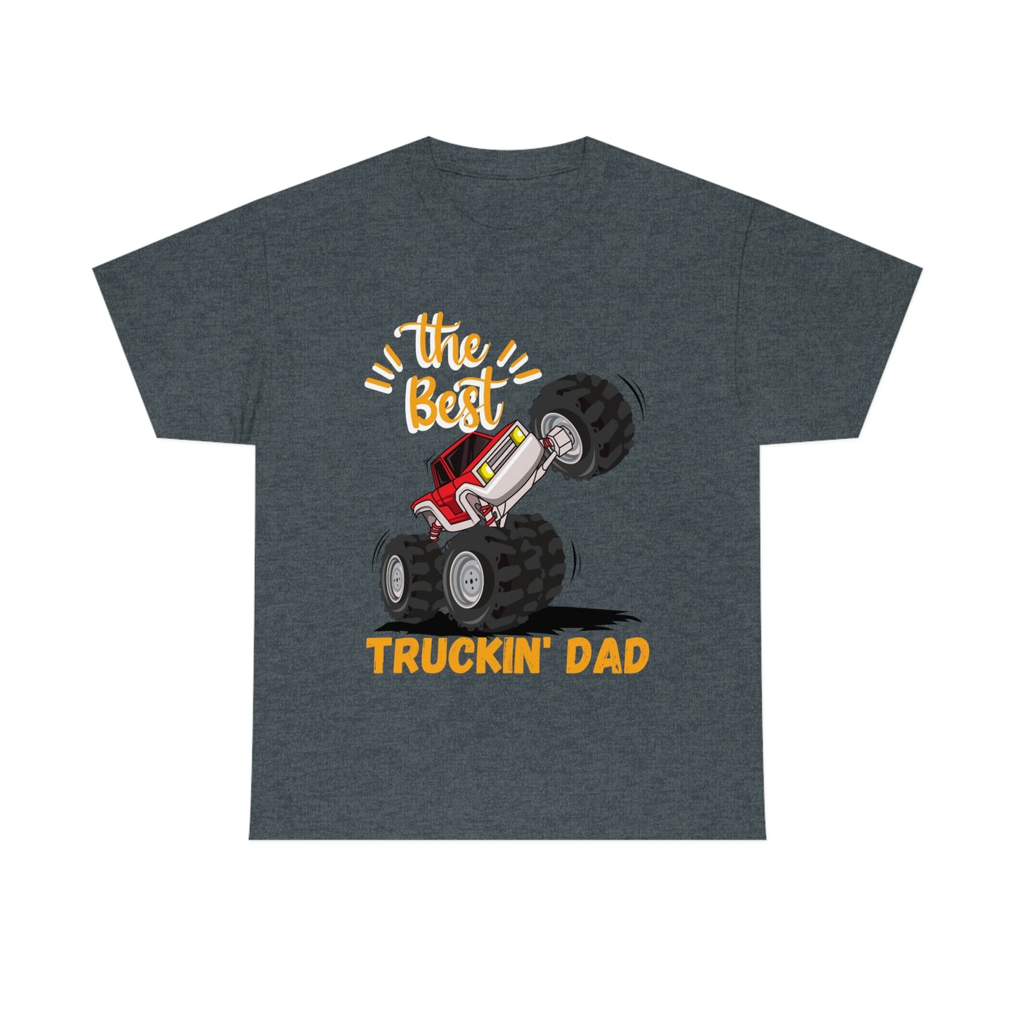 Wheelie Truckin' Dad Cotton Tee