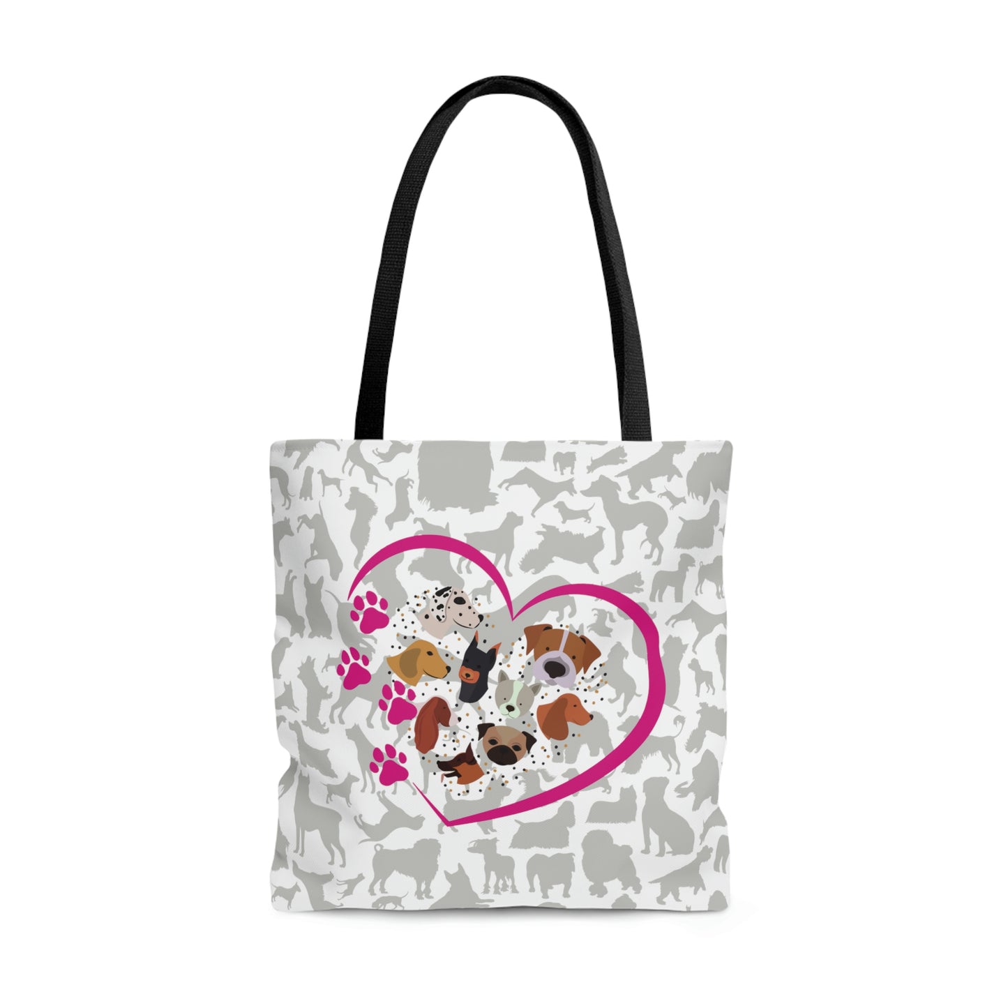 Pup Love Tote Bag (AOP)