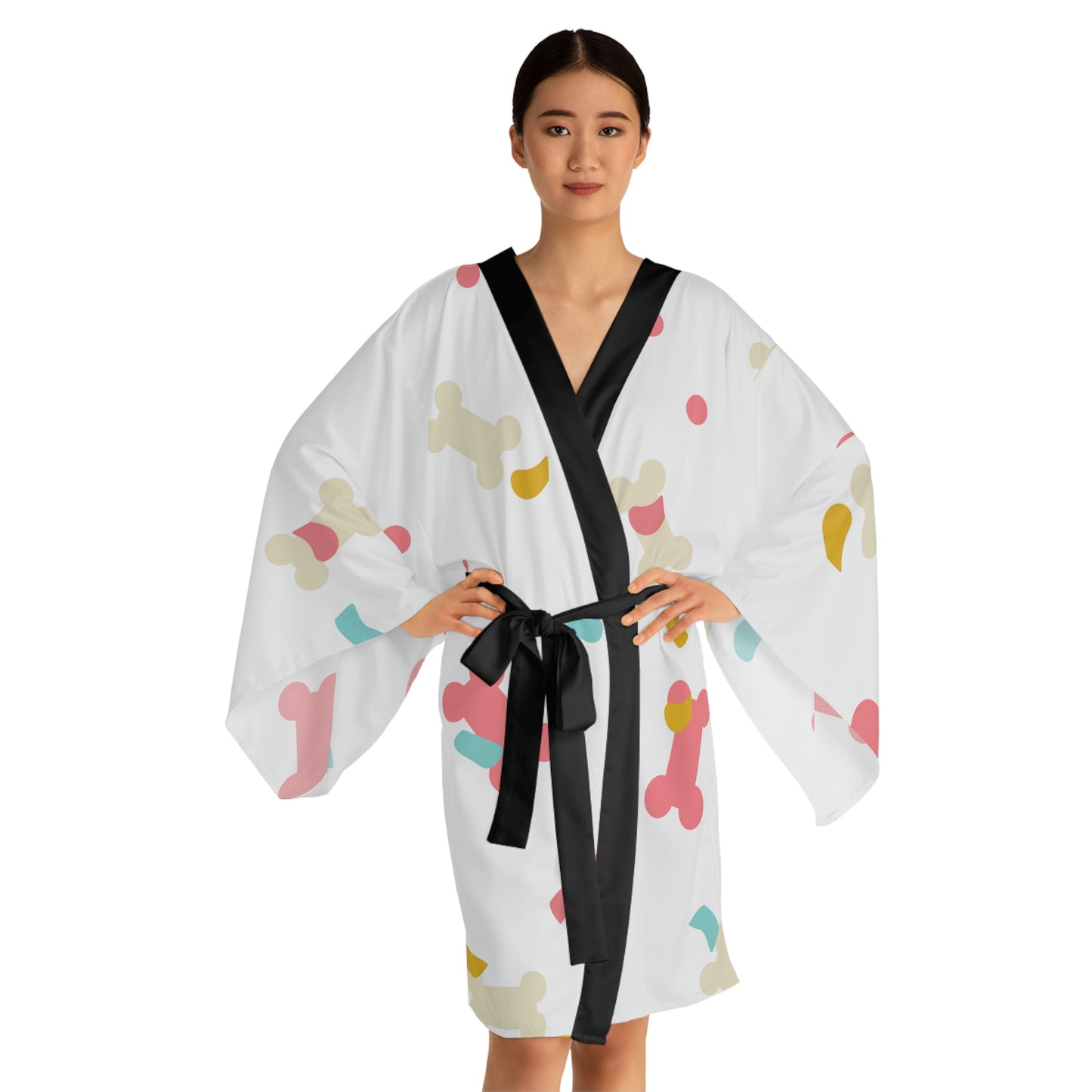 Special Gift Long Sleeve Kimono Robe (AOP)