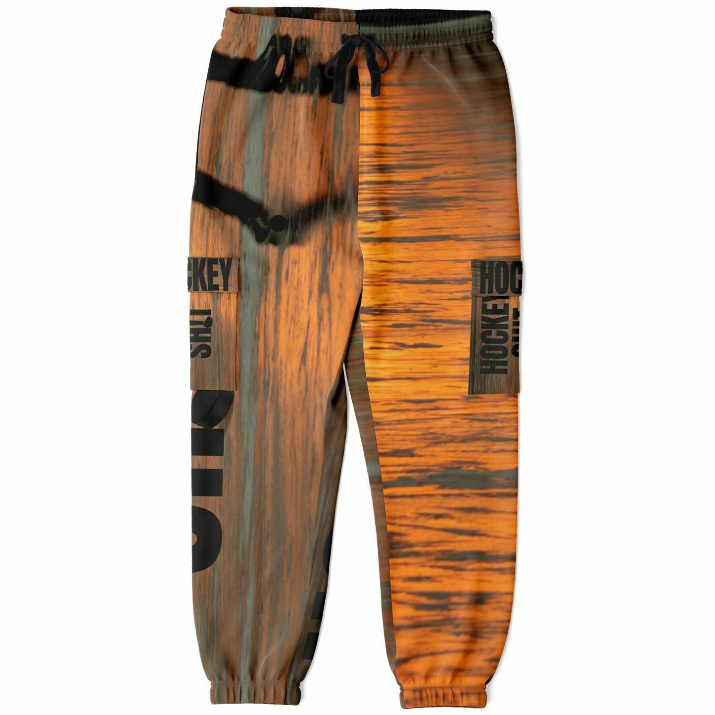 Sunset Puck Athletic Cargo Sweatpants - AOP