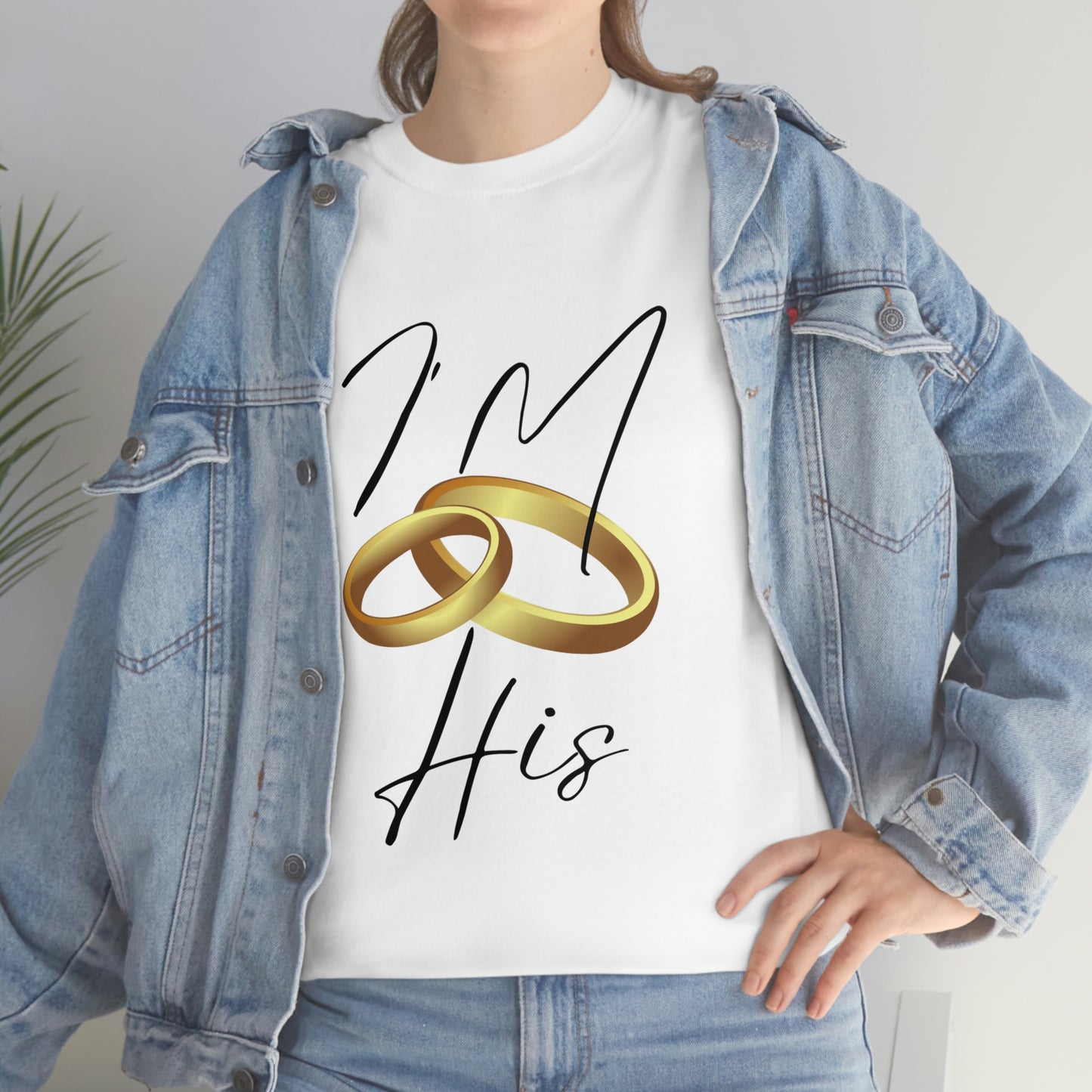 I'm His Rings Cotton Tee