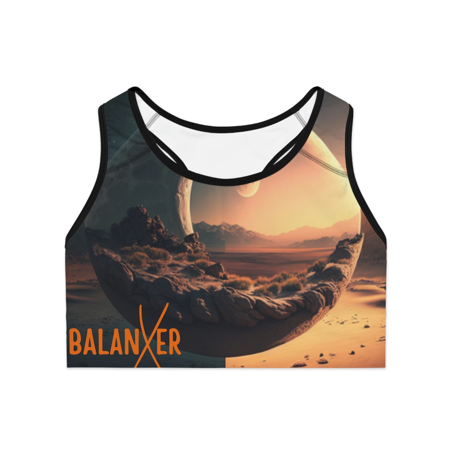 Balanxer Moon Sports Bra (AOP)