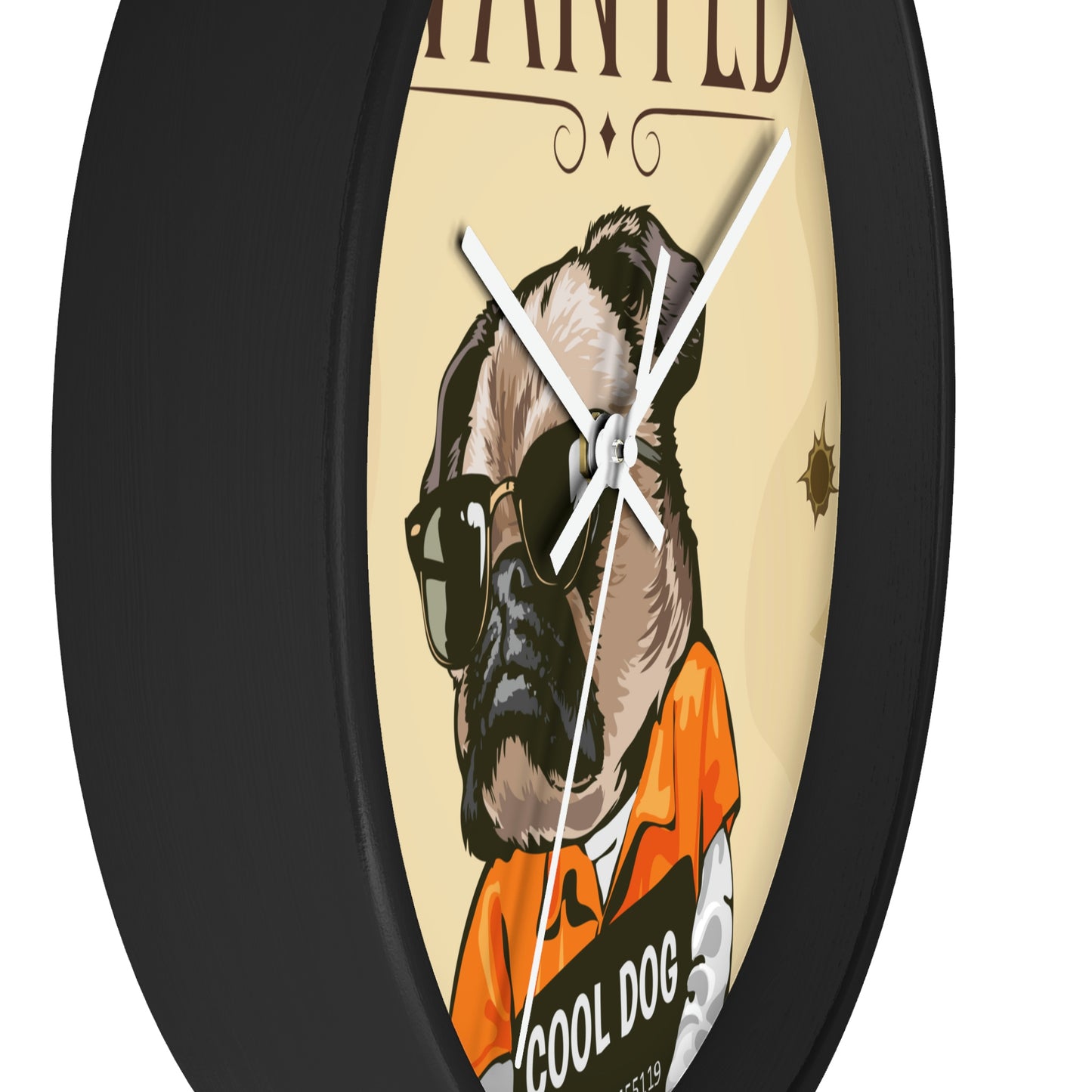 Wanted Wall Clock