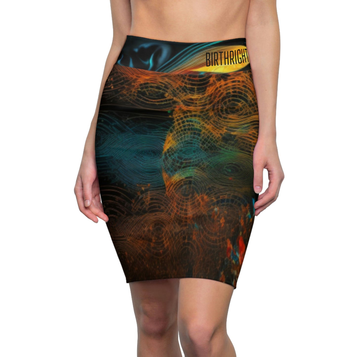 Birthrights Women's Pencil Skirt (AOP)