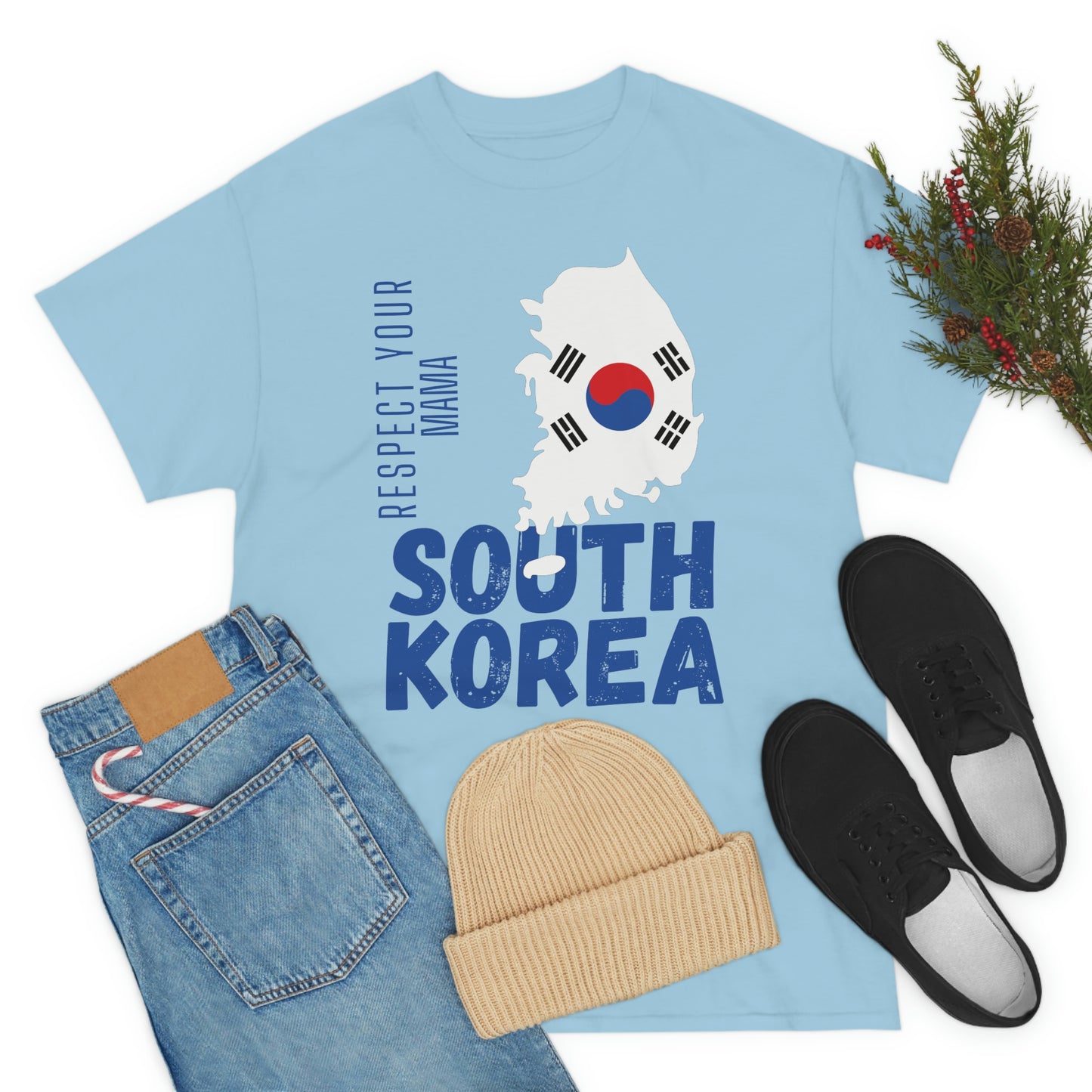 Respect South Korea Cotton Tee