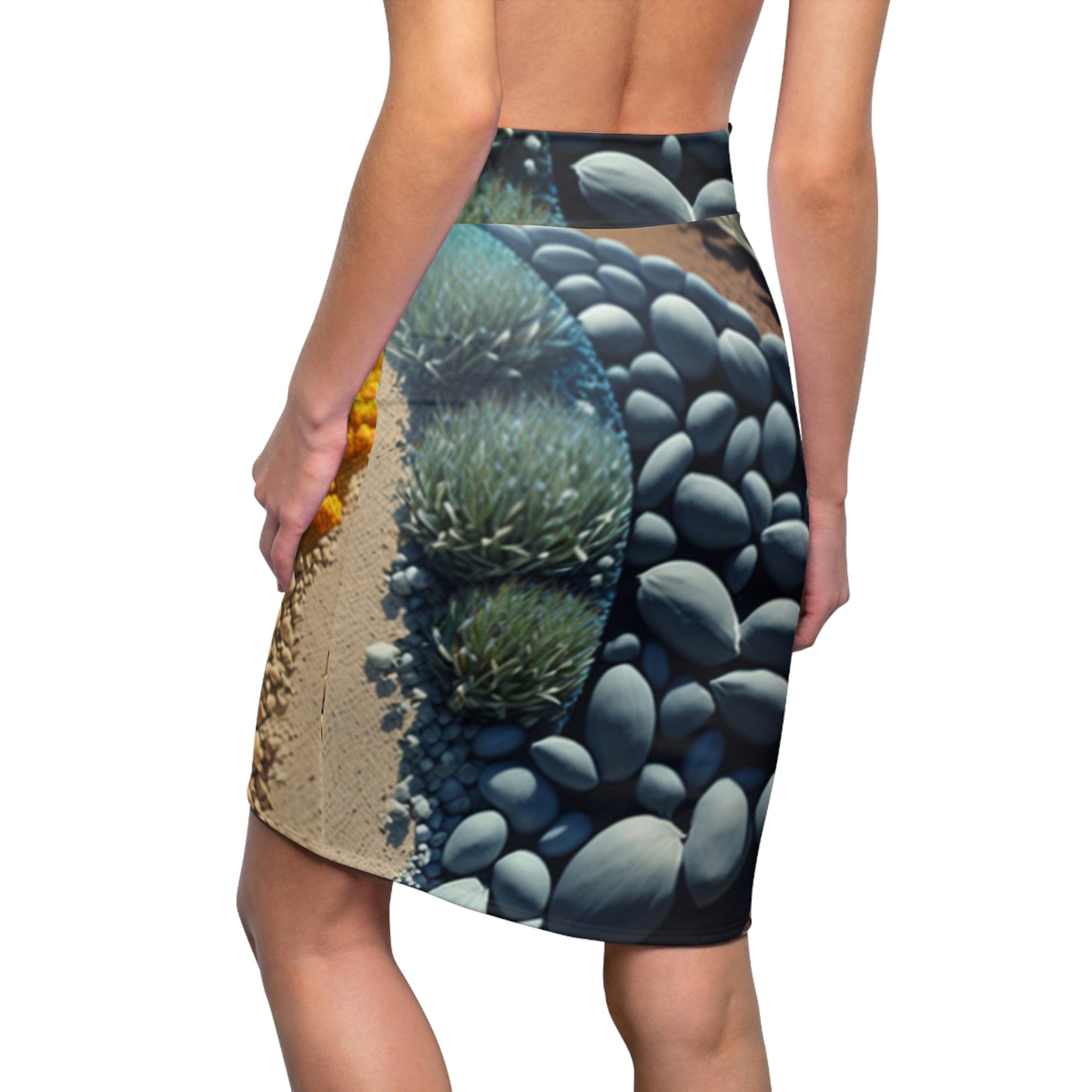 Healthy Women's Pencil Skirt (AOP)