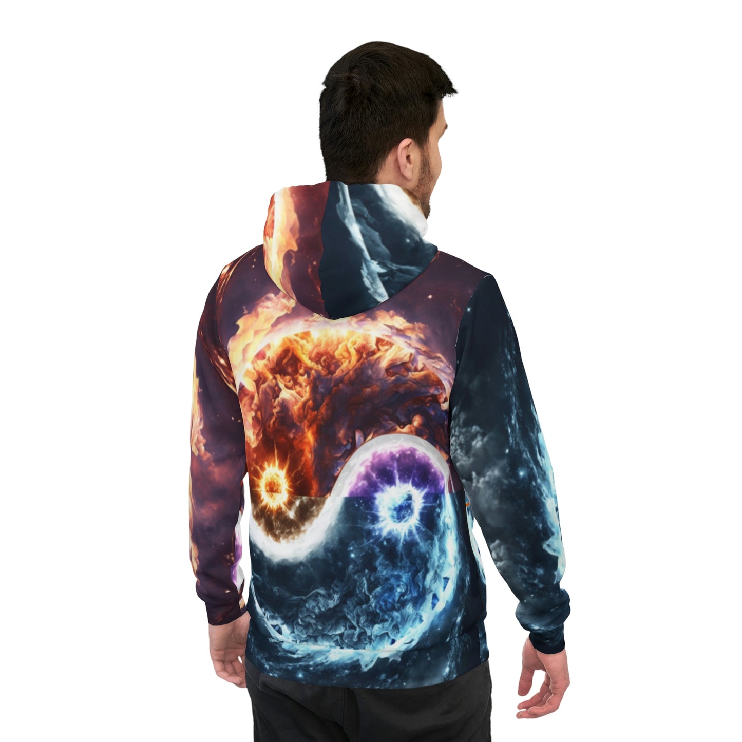 Balanxer Fire & Ice Athletic Hoodie (AOP)