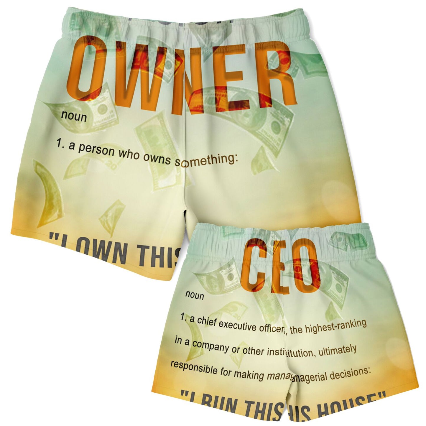 OwnerCEO Swim Trunks Set - AOP