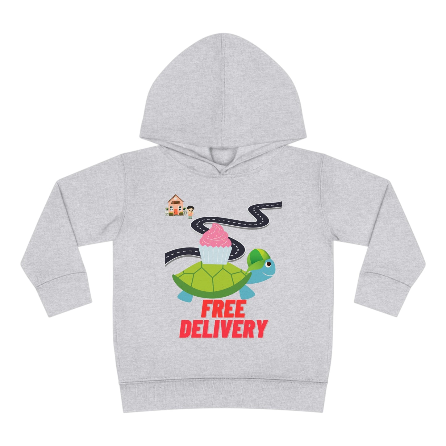 Toddler Turtle Pullover Fleece Hoodie