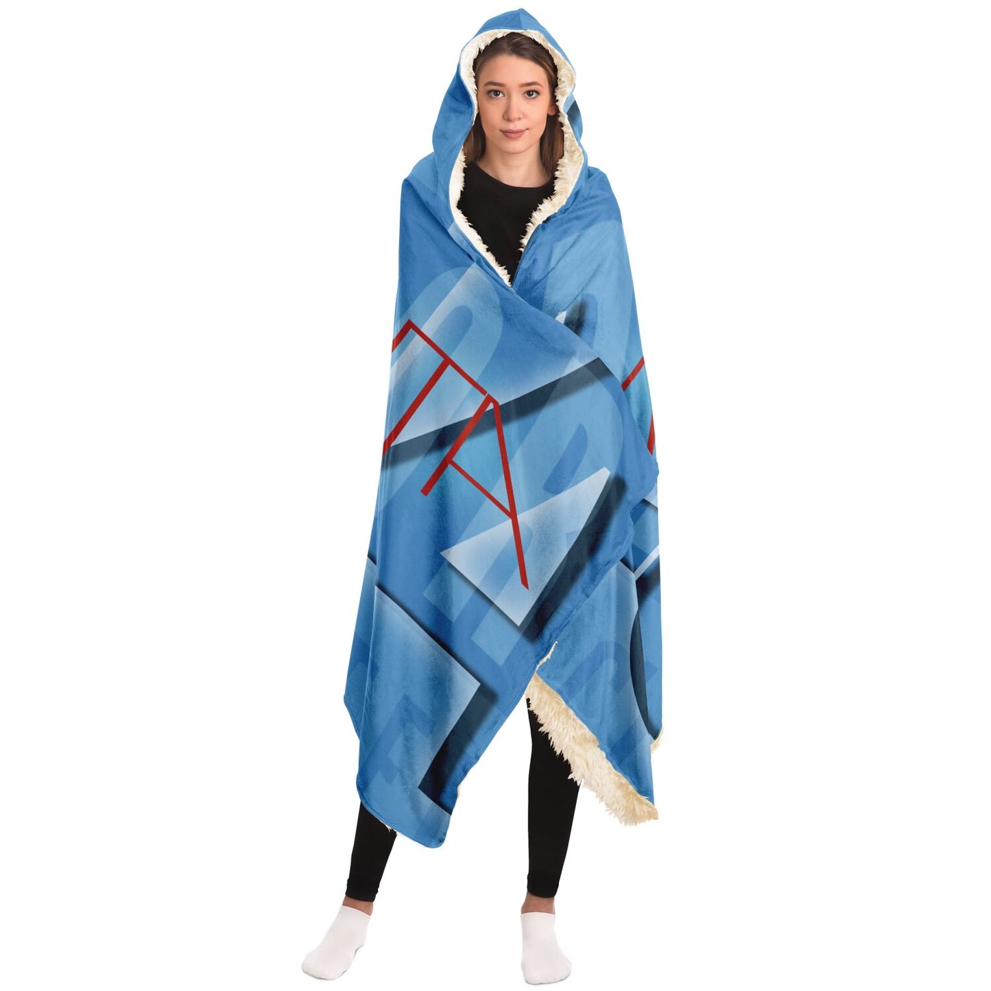 404 Hooded Blanket - AOP