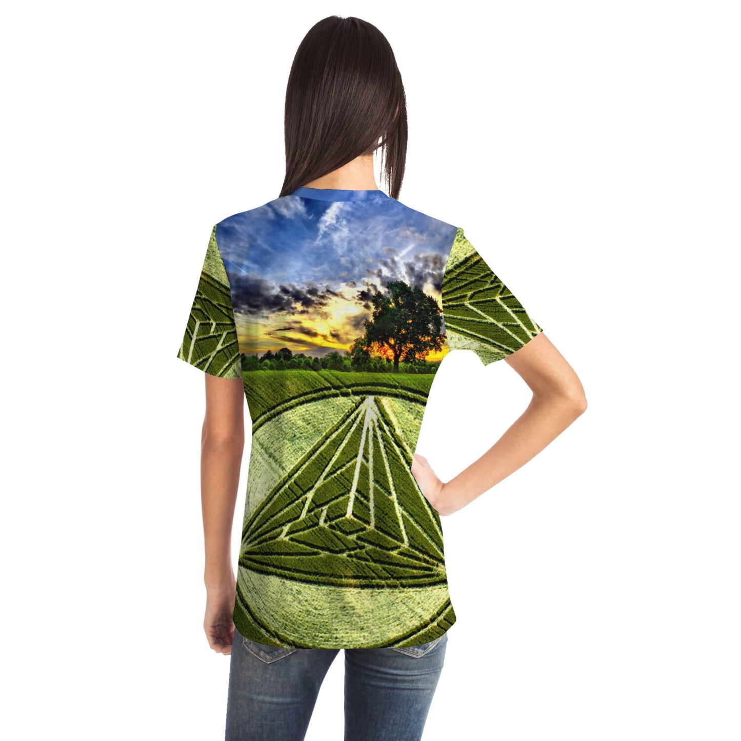 Crop Pyramid T-shirt