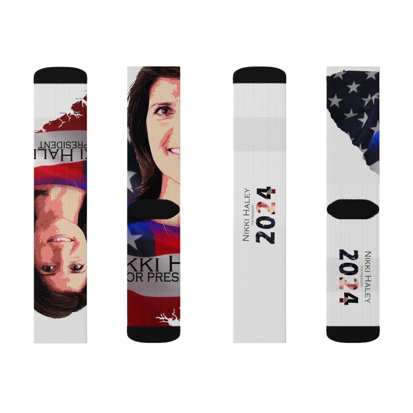 Nikki Haley Sublimation Socks