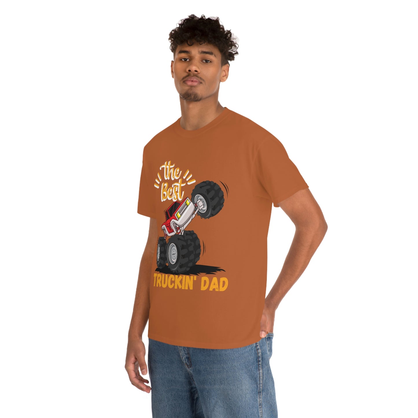 Wheelie Truckin' Dad Cotton Tee