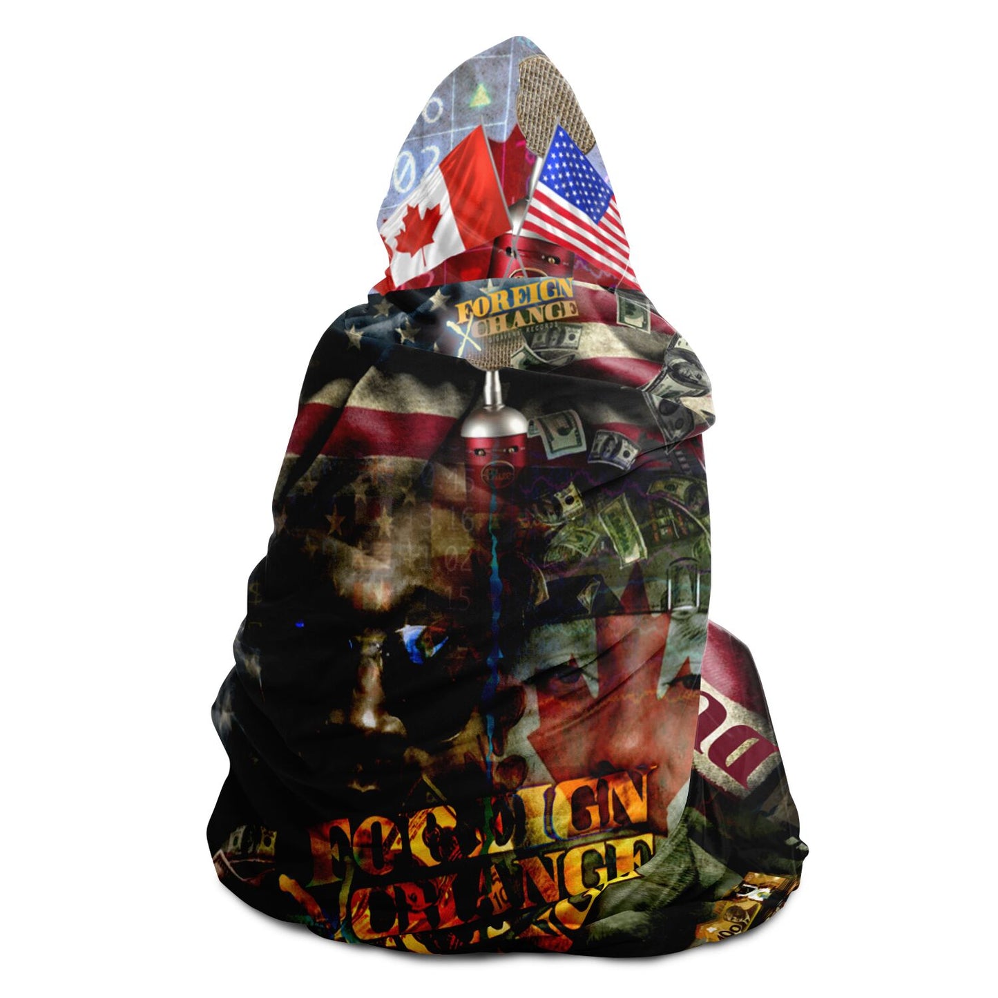 FX Hooded Blanket - AOP