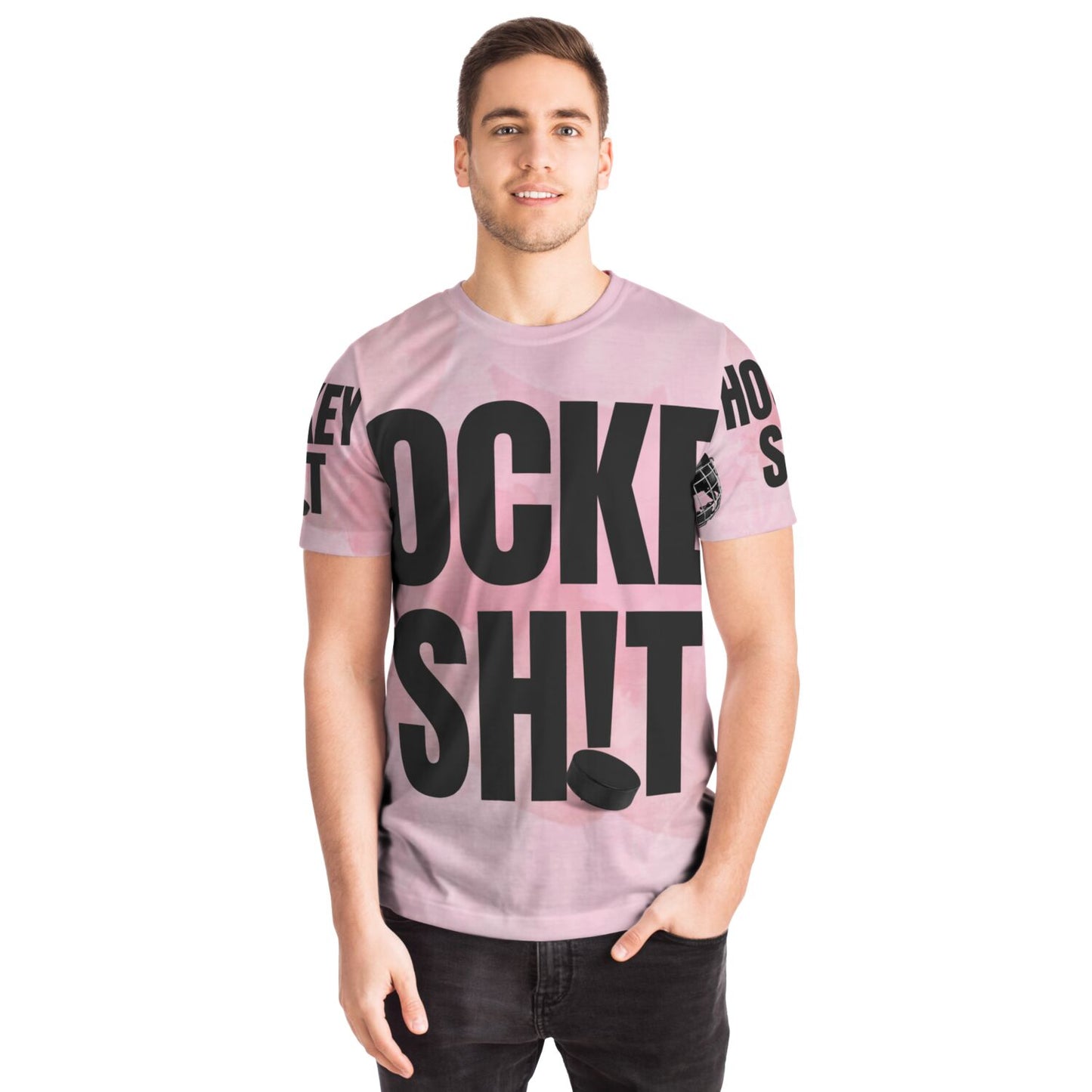 Pink Puck T-shirt