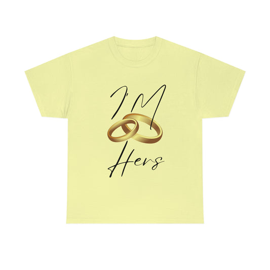 I'm Hers Rings Cotton Tee