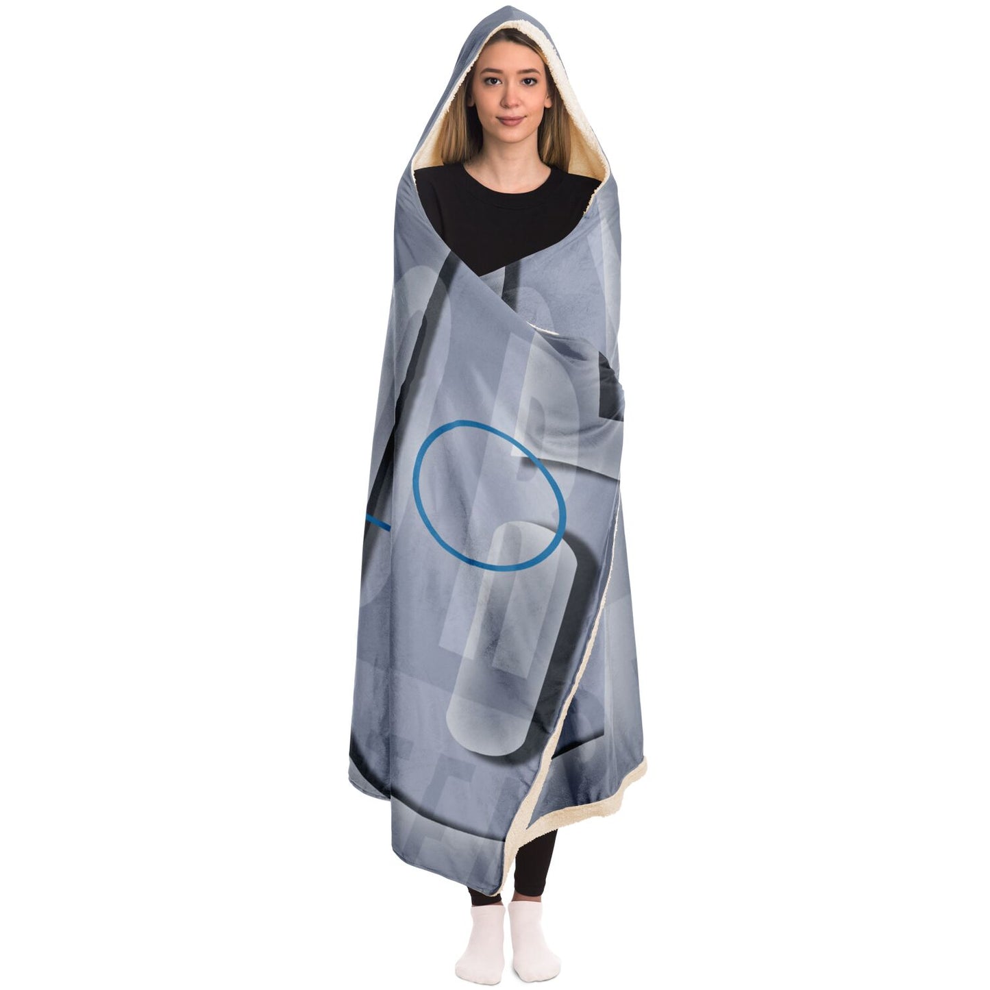 716 Hooded Blanket - AOP