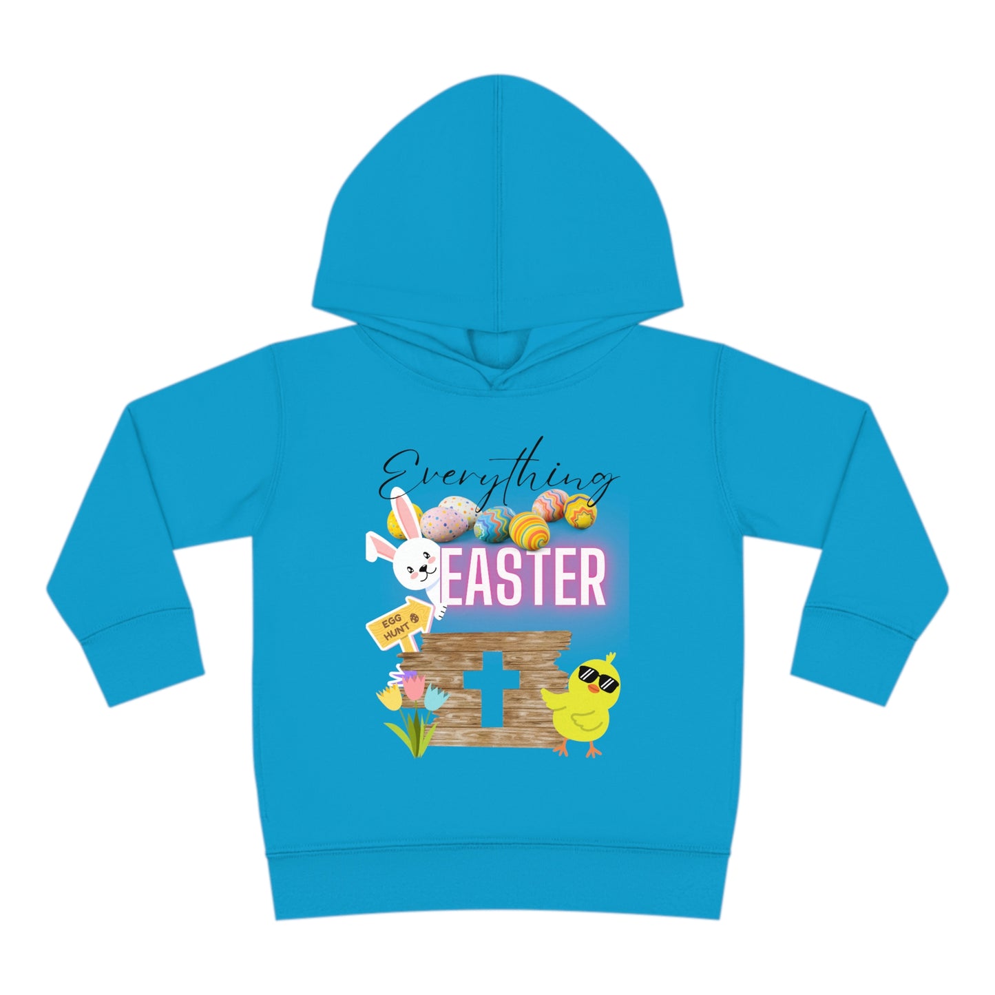 Toddler Easter Pullover Fleece Hoodie