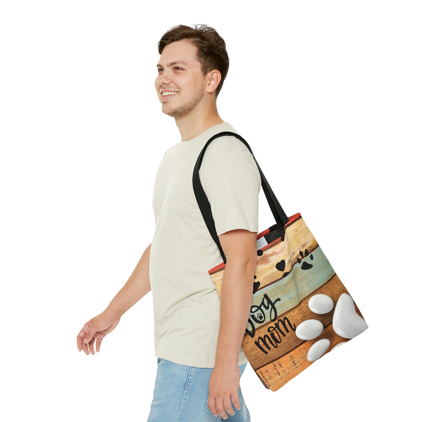 Wood Bone Tote Bag (AOP)