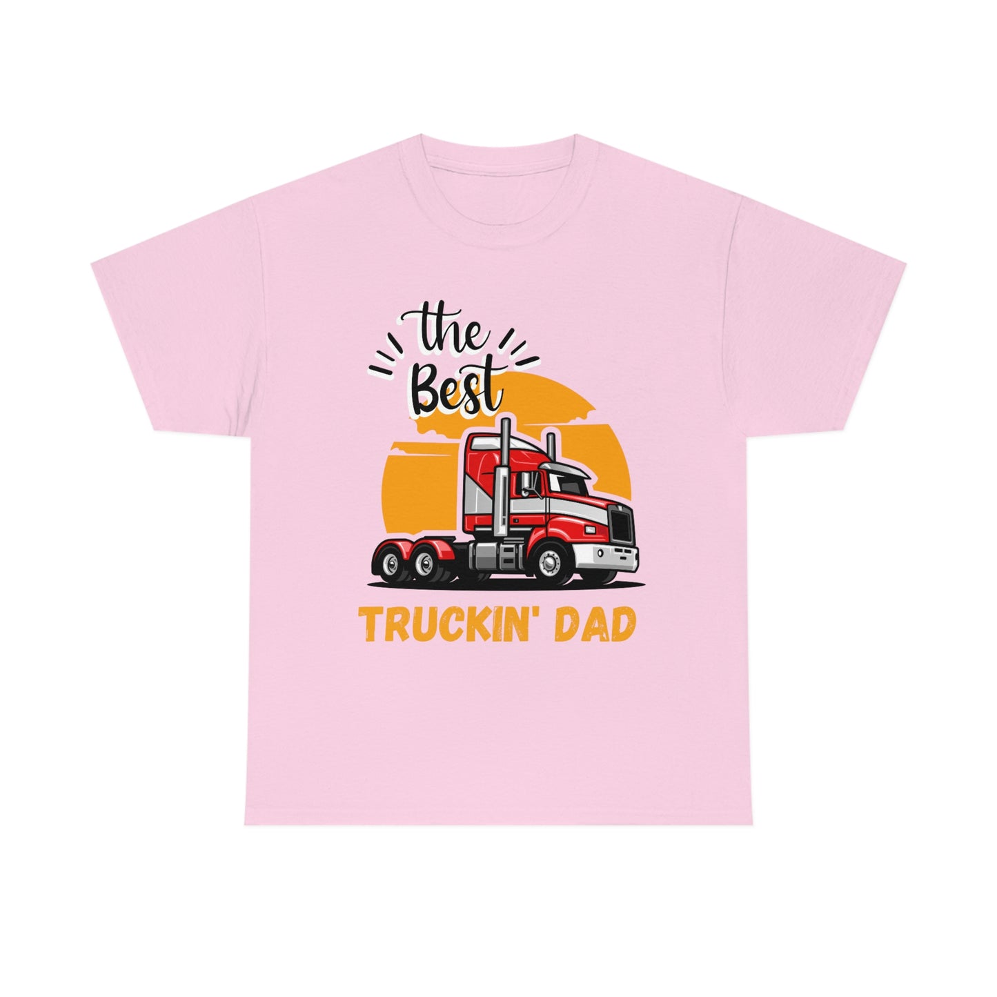 Best Truckin' Dad Cotton Tee