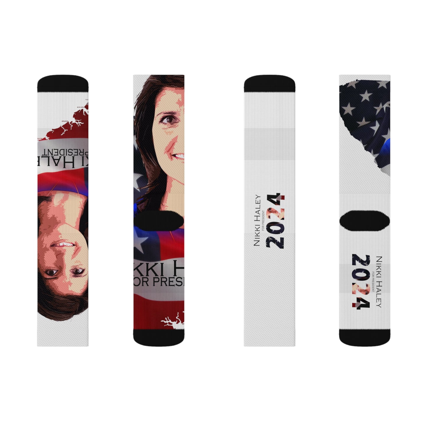 Nikki Haley Sublimation Socks