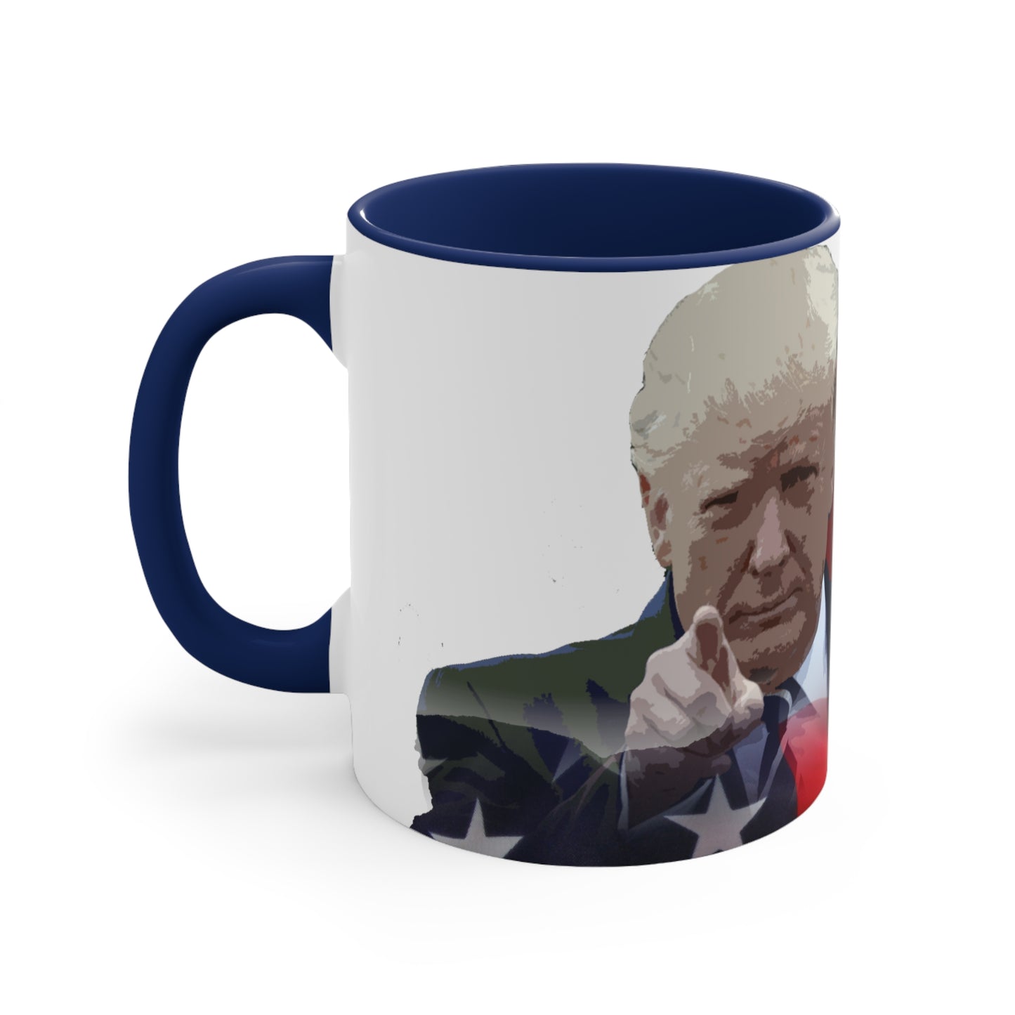 Donald Trump Accent Coffee Mug, 11oz