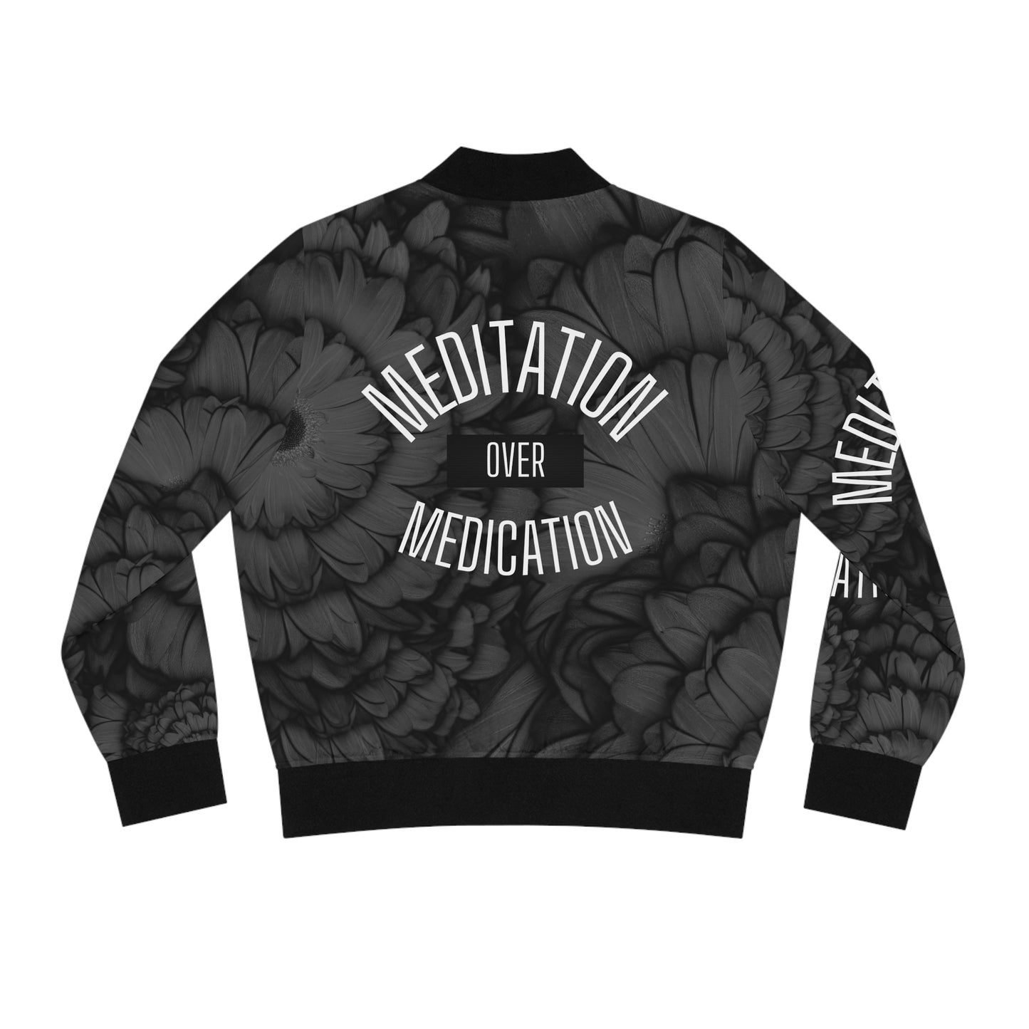 Meditation Women's Bomber Jacket (AOP)