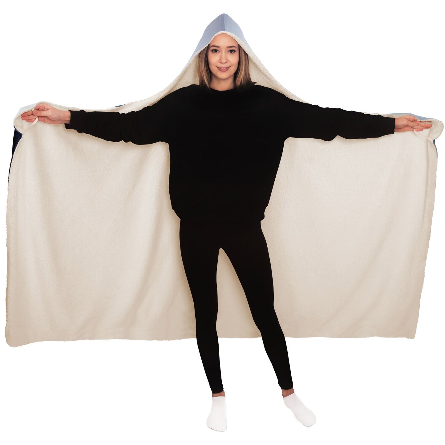 Puck Save Hooded Blanket - AOP