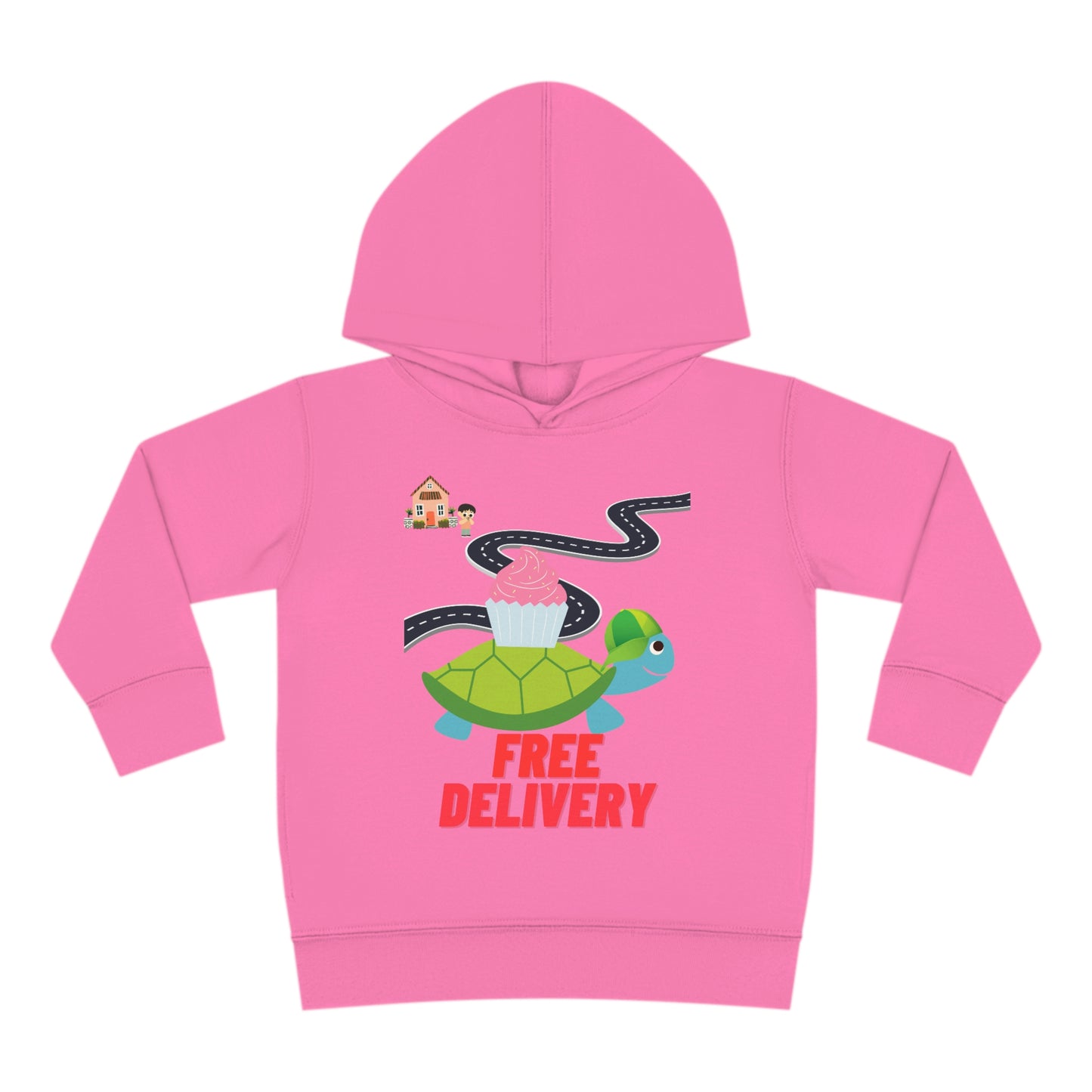 Toddler Turtle Pullover Fleece Hoodie