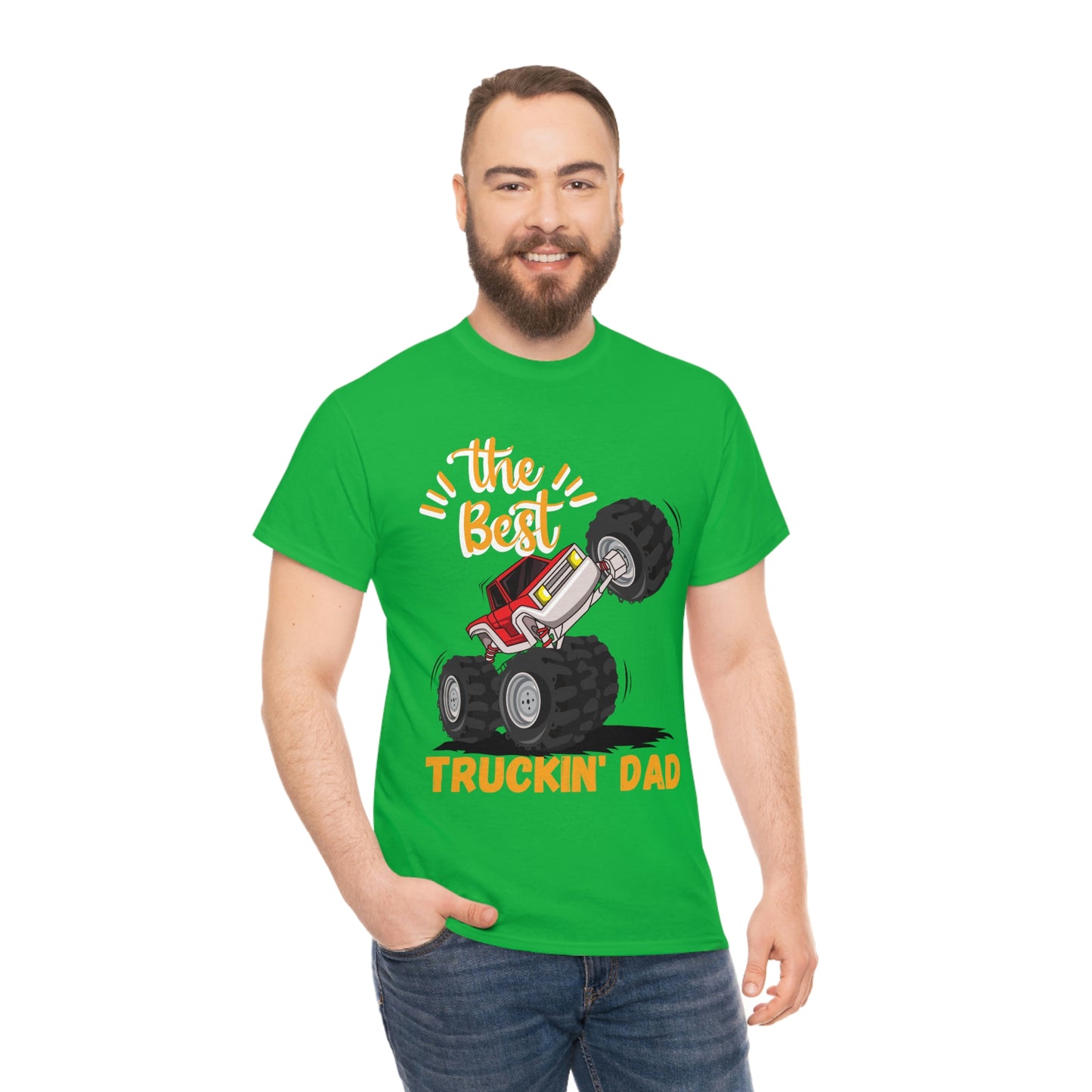 Wheelie Truckin' Dad Cotton Tee