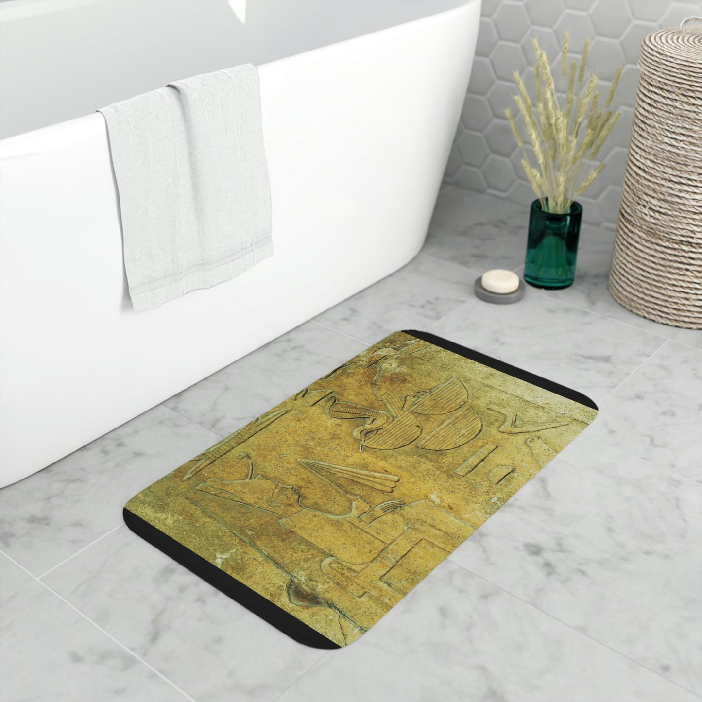 Hiero Healer Memory Foam Bath Mat