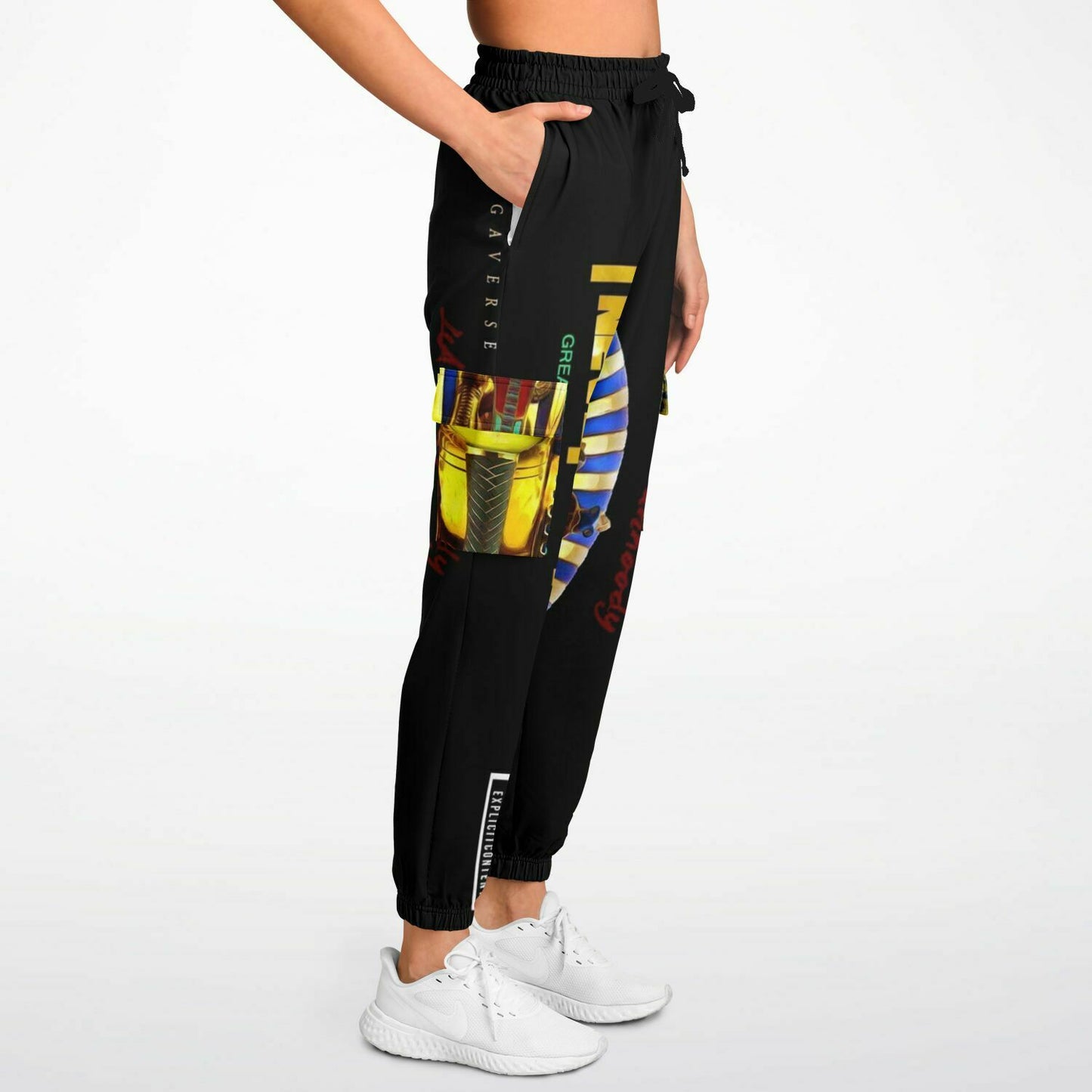 Never Left Athletic Cargo Sweatpants - AOP