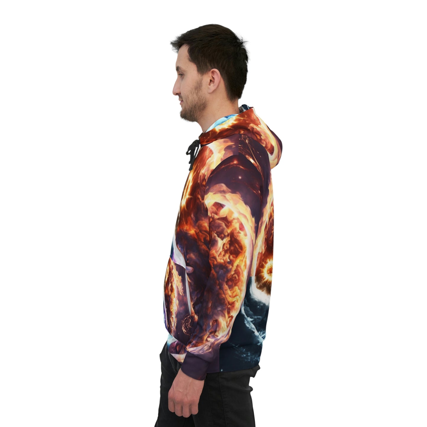 Balanxer Fire & Ice Athletic Hoodie (AOP)