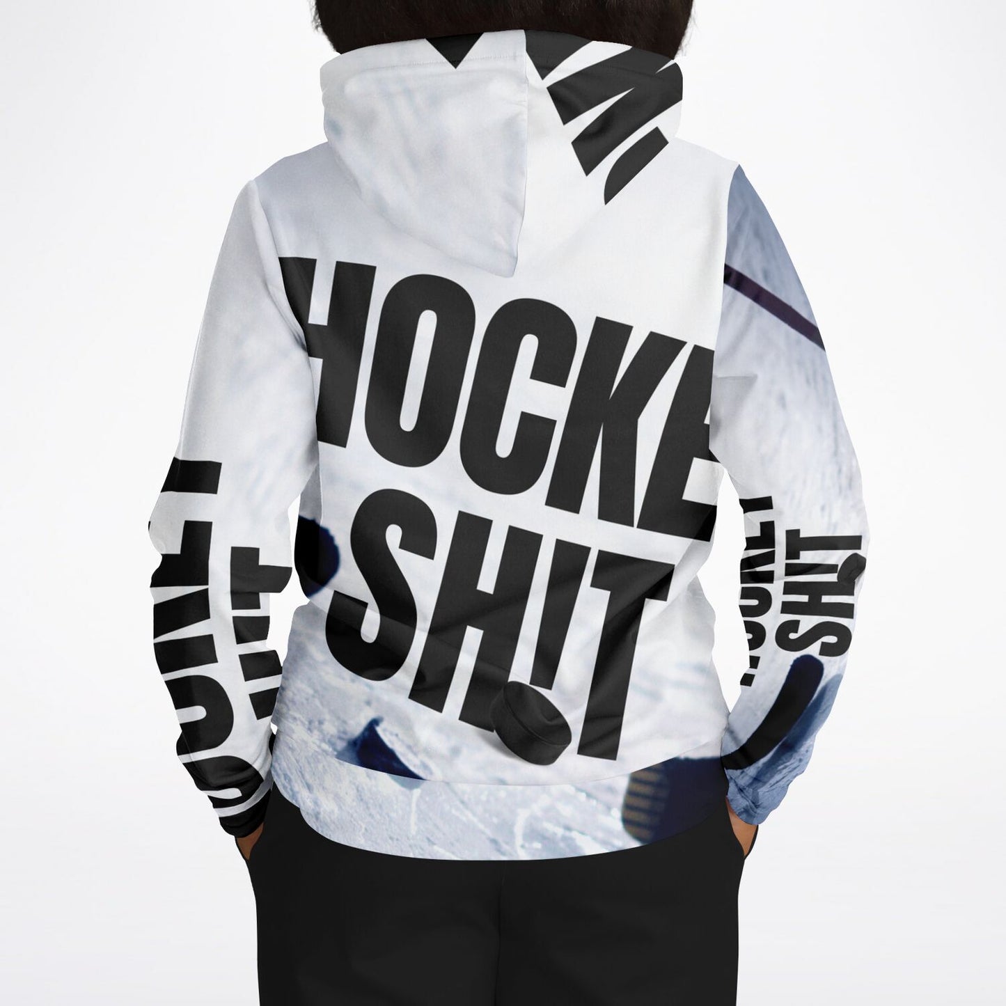 Black Ice Fashion Hoodie - AOP