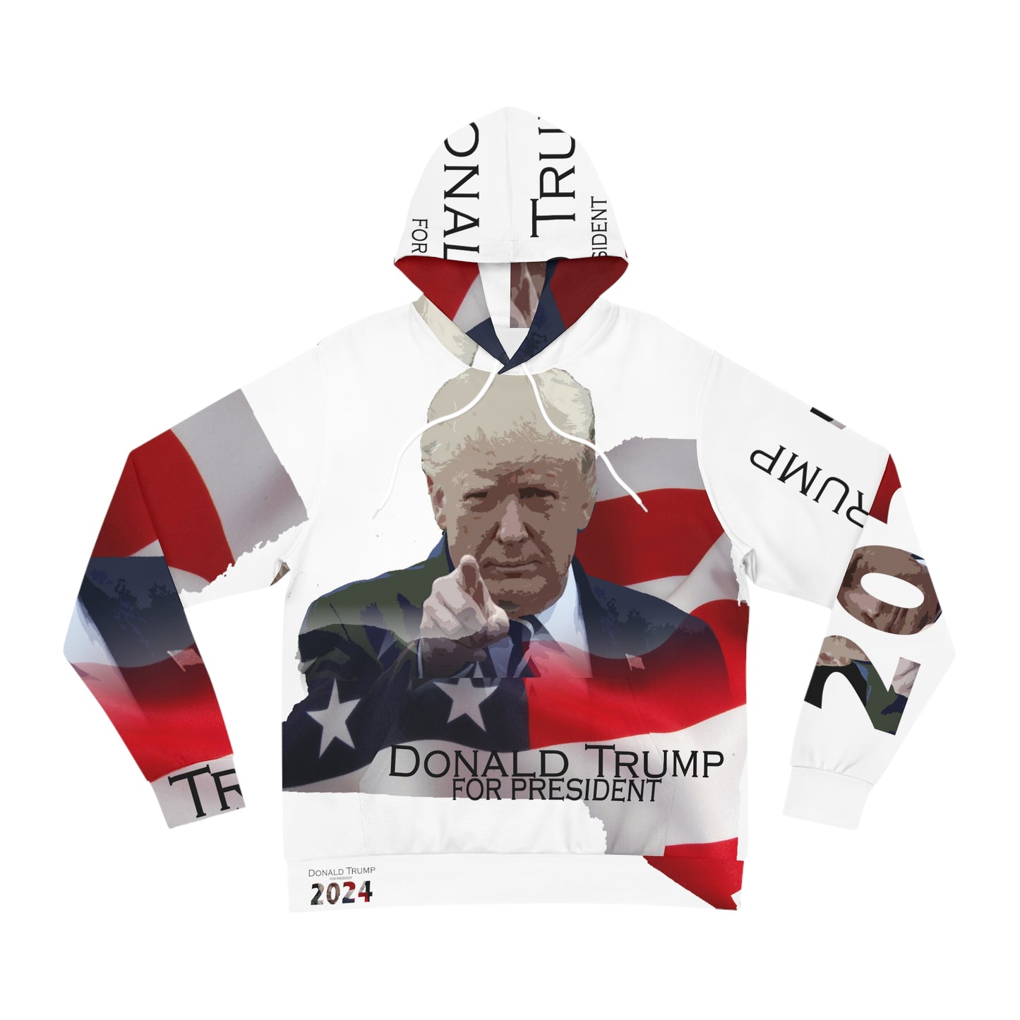 Donald Trump Fashion Hoodie (AOP)