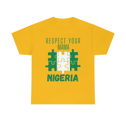 Nigeria Respect Cotton Tee