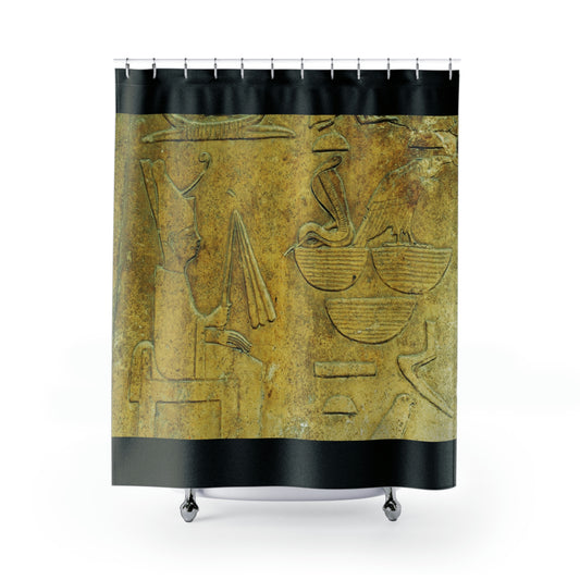 Hiero Healer Shower Curtains