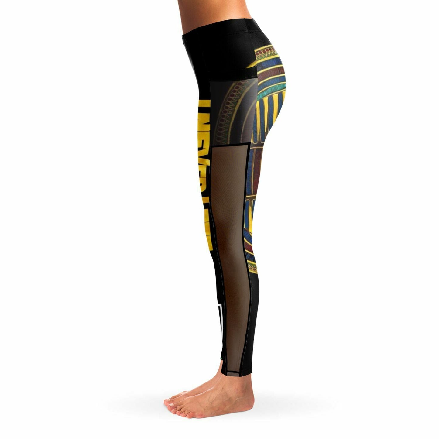 Never Left Mesh Pocket Legging - AOP