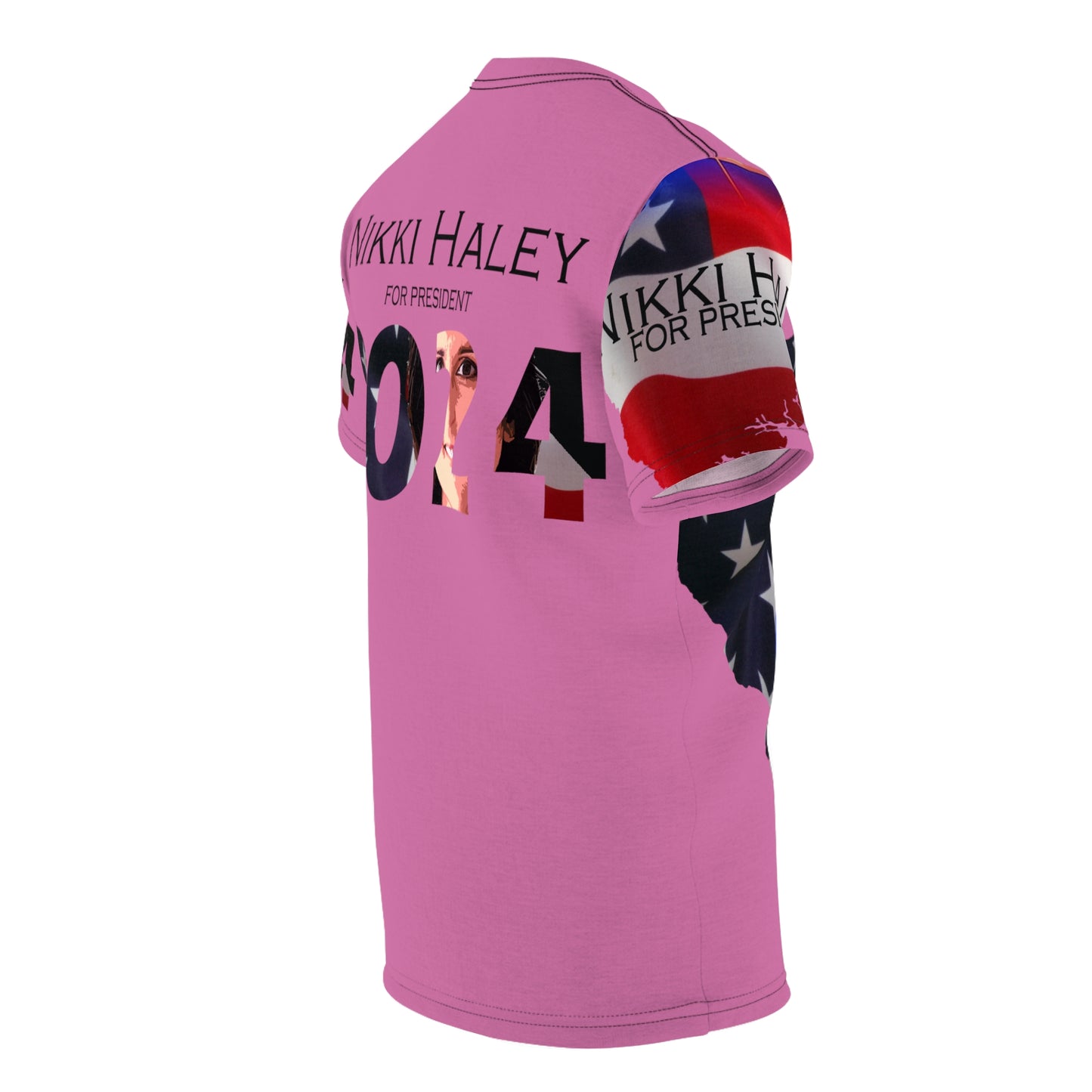 Nikki Haley Unisex Cut & Sew Tee (AOP)