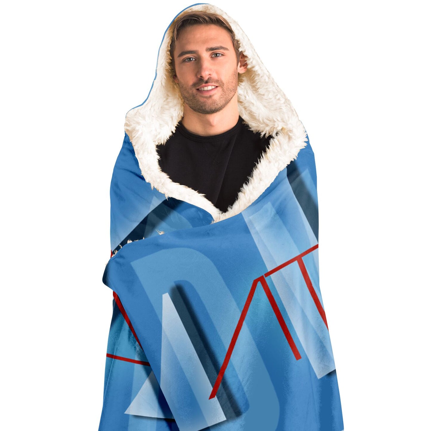 404 Hooded Blanket - AOP