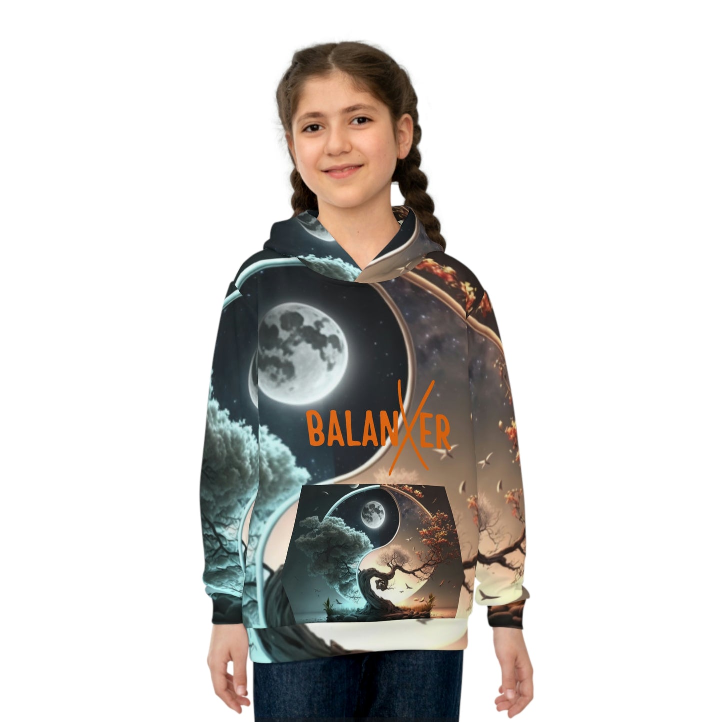 Balanxer Yin Yang Children's Hoodie (AOP)