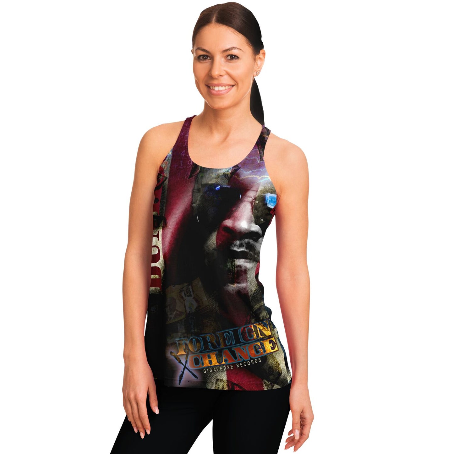 FX Dunhoody Flowy Racerback Tank Top - AOP