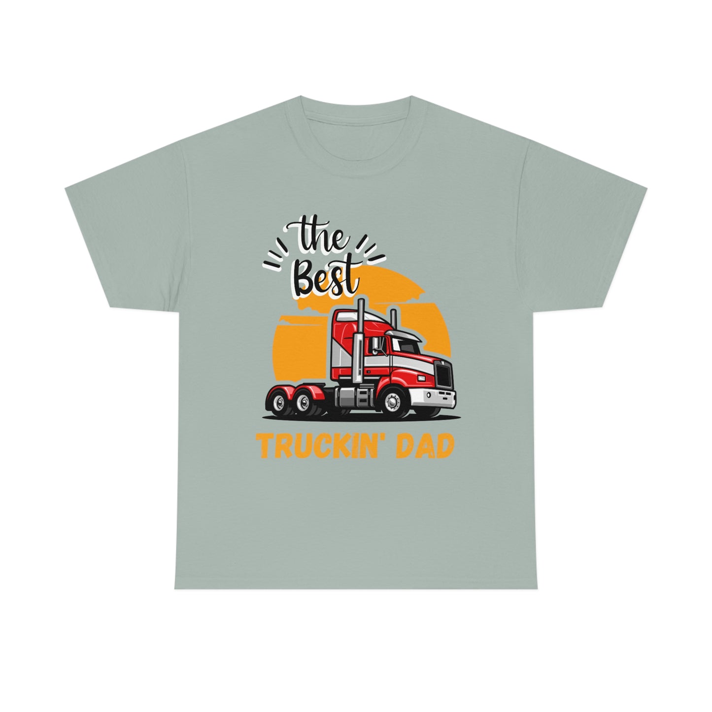 Best Truckin' Dad Cotton Tee