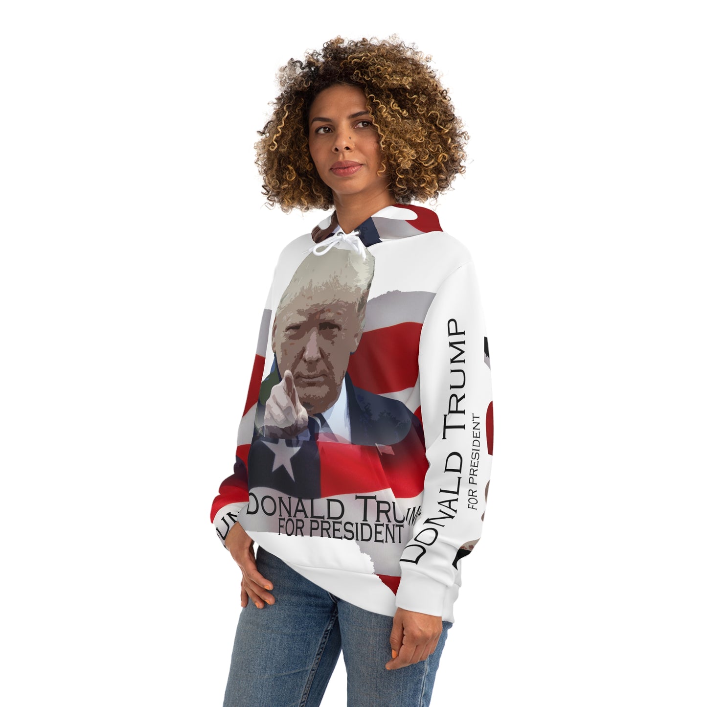 Donald Trump Fashion Hoodie (AOP)