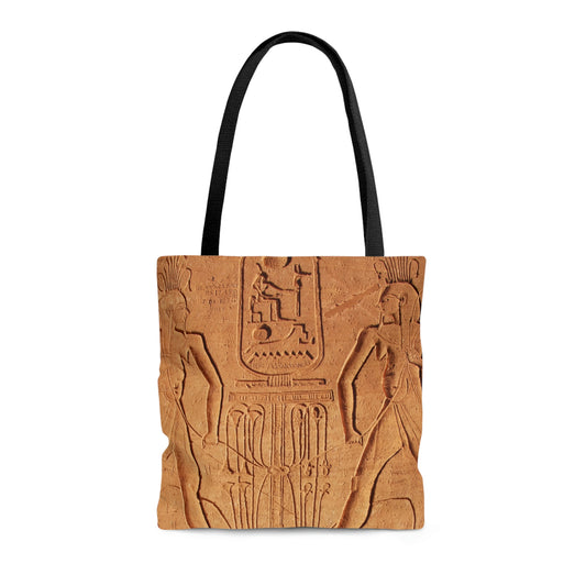 Hiero Walk Tote Bag (AOP)