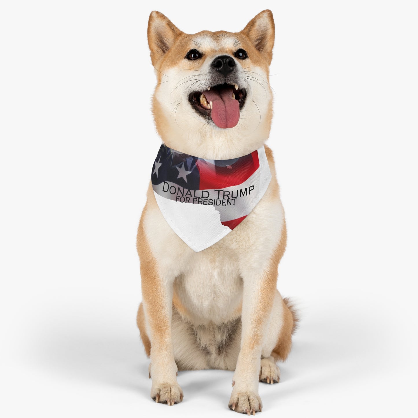 Donald Trump Pet Bandana Collar